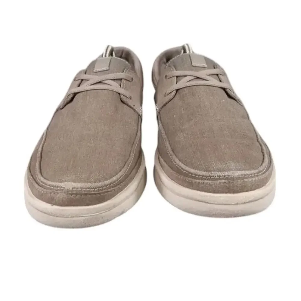 Clarks Shoes Men 8.5 Sneaker Casual Boat Loafer Cantal Comfort Lifestyle Slip On
